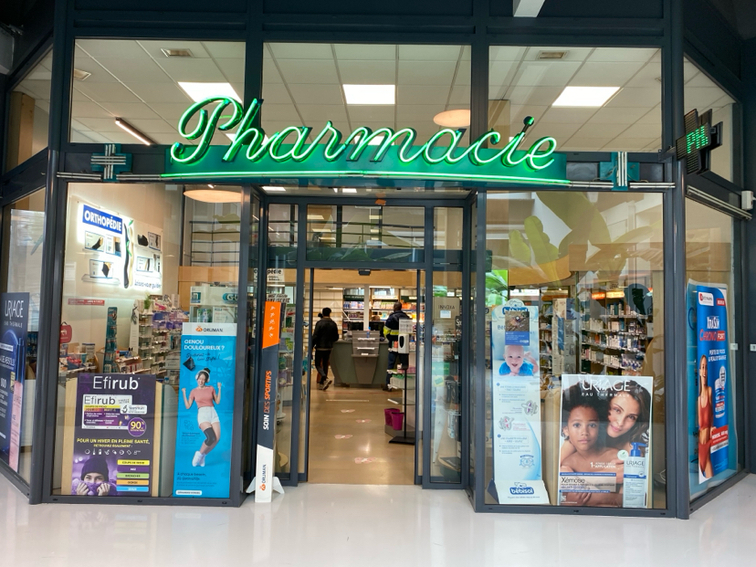 Devanture de la Pharmacie ALMAVITA